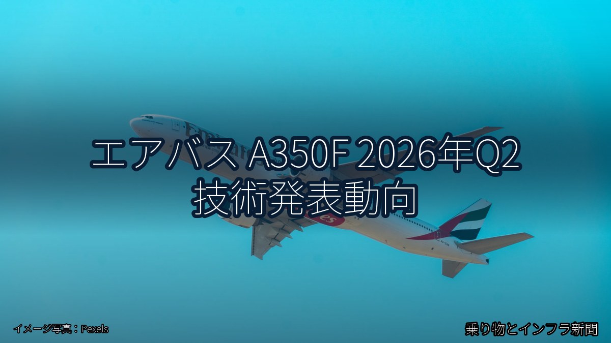 エアバス A350F 2026年Q2 技術発表動向(乗り物とインフラ新聞)