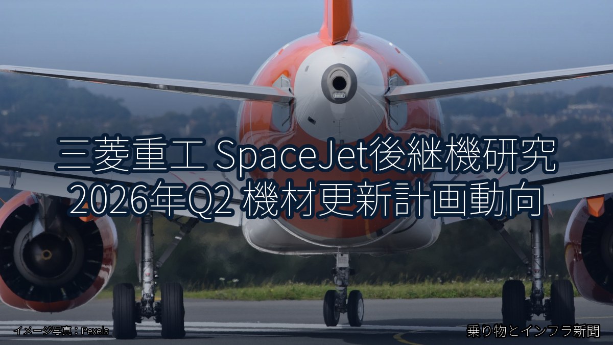 三菱重工 SpaceJet後継機研究 2026年Q2 機材更新計画動向（乗り物とインフラ新聞）