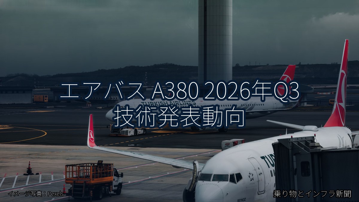 エアバス A380 2026年Q3 技術発表動向（乗り物とインフラ新聞）