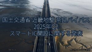 国土交通省 近畿地整 奈良バイパス 2025年Q2 スマートIC開設に関する発表（乗り物とインフラ新聞）