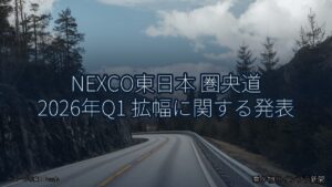 NEXCO東日本 圏央道 2026年Q1 拡幅に関する発表（乗り物とインフラ新聞）