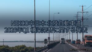 NEXCO中日本 北陸自動車道 2026年Q1 橋梁架替に関する発表（乗り物とインフラ新聞）