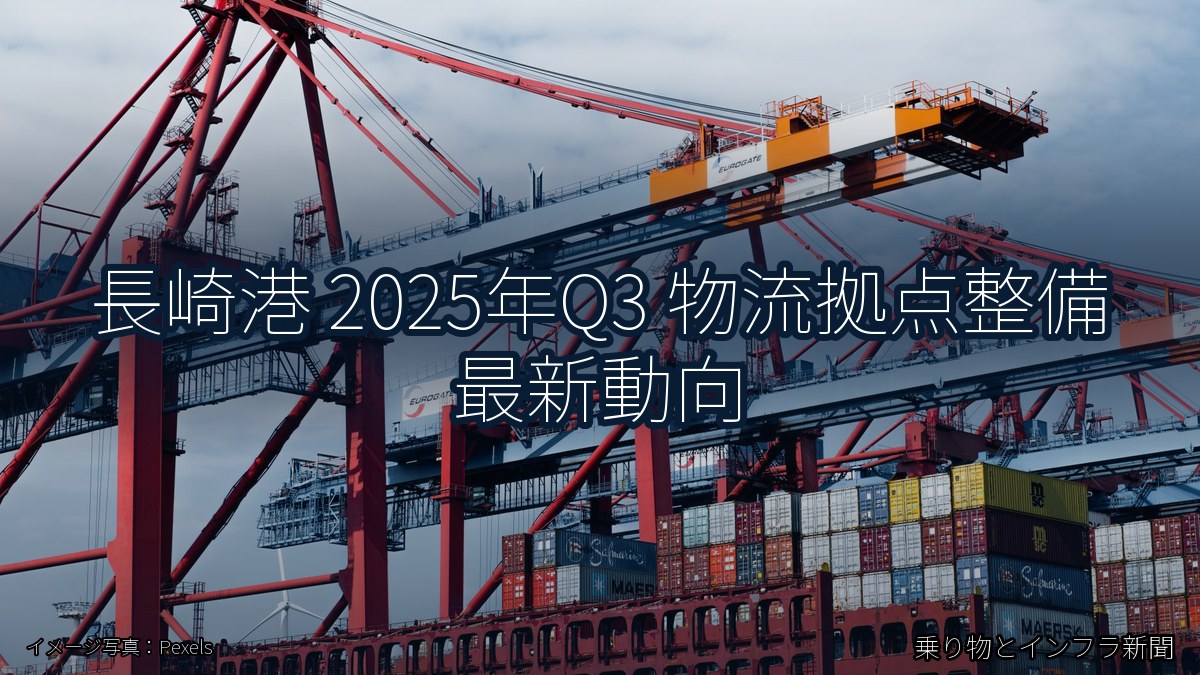 長崎港 2025年Q3 物流拠点整備 最新動向（乗り物とインフラ新聞）
