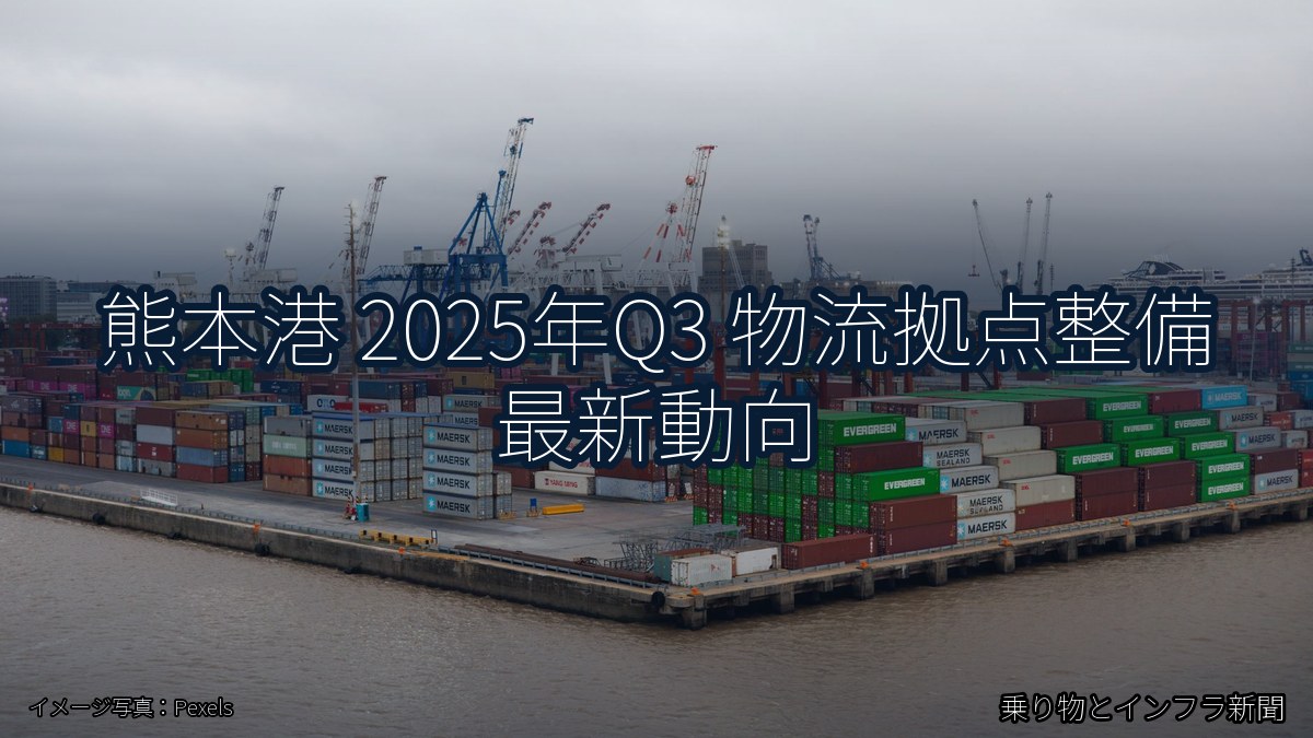 熊本港 2025年Q3 物流拠点整備 最新動向(乗り物とインフラ新聞)