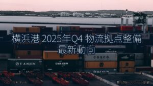 横浜港 2025年Q4 物流拠点整備 最新動向（乗り物とインフラ新聞）