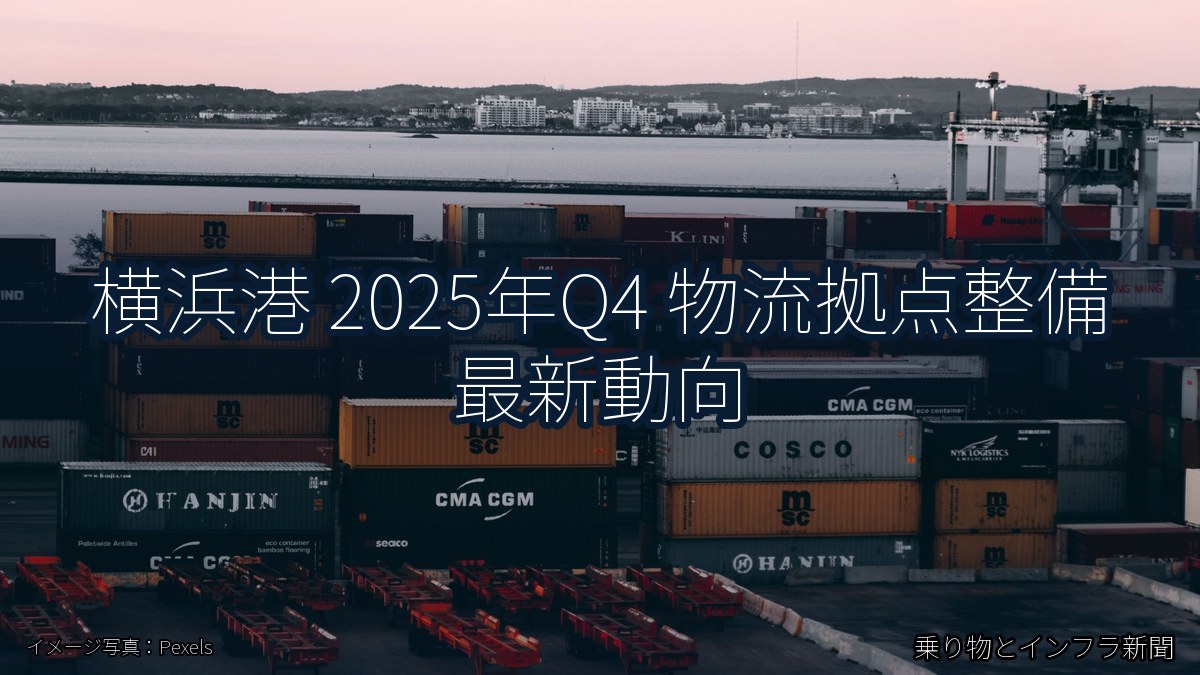 横浜港 2025年Q4 物流拠点整備 最新動向（乗り物とインフラ新聞）