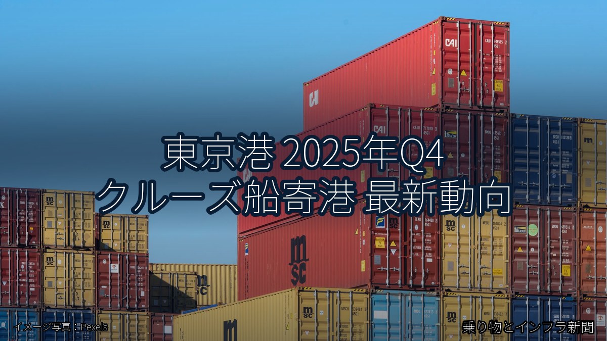 東京港 2025年Q4 クルーズ船寄港 最新動向（乗り物とインフラ新聞）