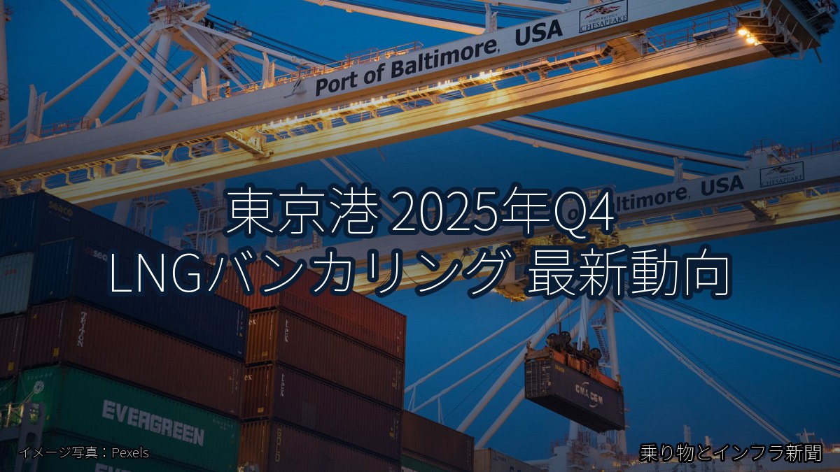 東京港 2025年Q4 LNGバンカリング 最新動向(乗り物とインフラ新聞)