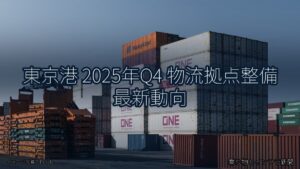 東京港 2025年Q4 物流拠点整備 最新動向（乗り物とインフラ新聞）