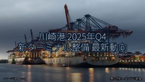 川崎港 2025年Q4 新ターミナル整備 最新動向（乗り物とインフラ新聞）
