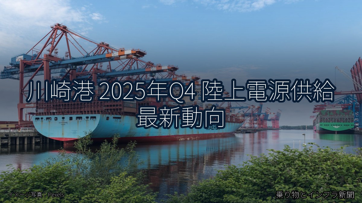 川崎港 2025年Q4 陸上電源供給 最新動向(乗り物とインフラ新聞)