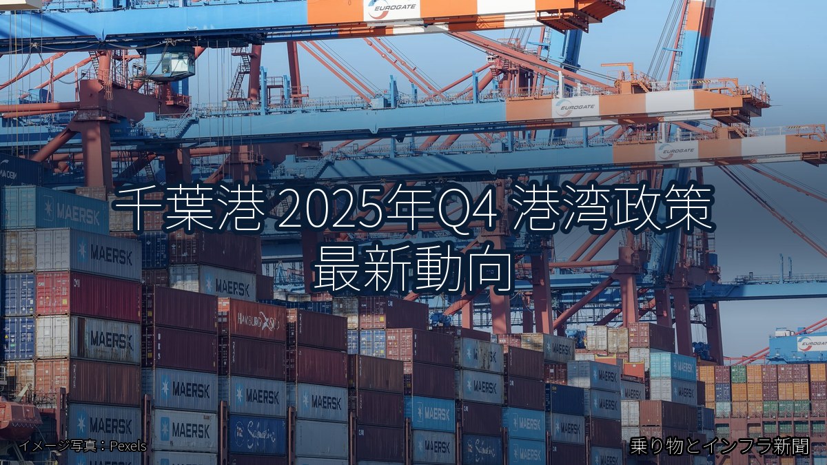 千葉港 2025年Q4 港湾政策 最新動向（乗り物とインフラ新聞）