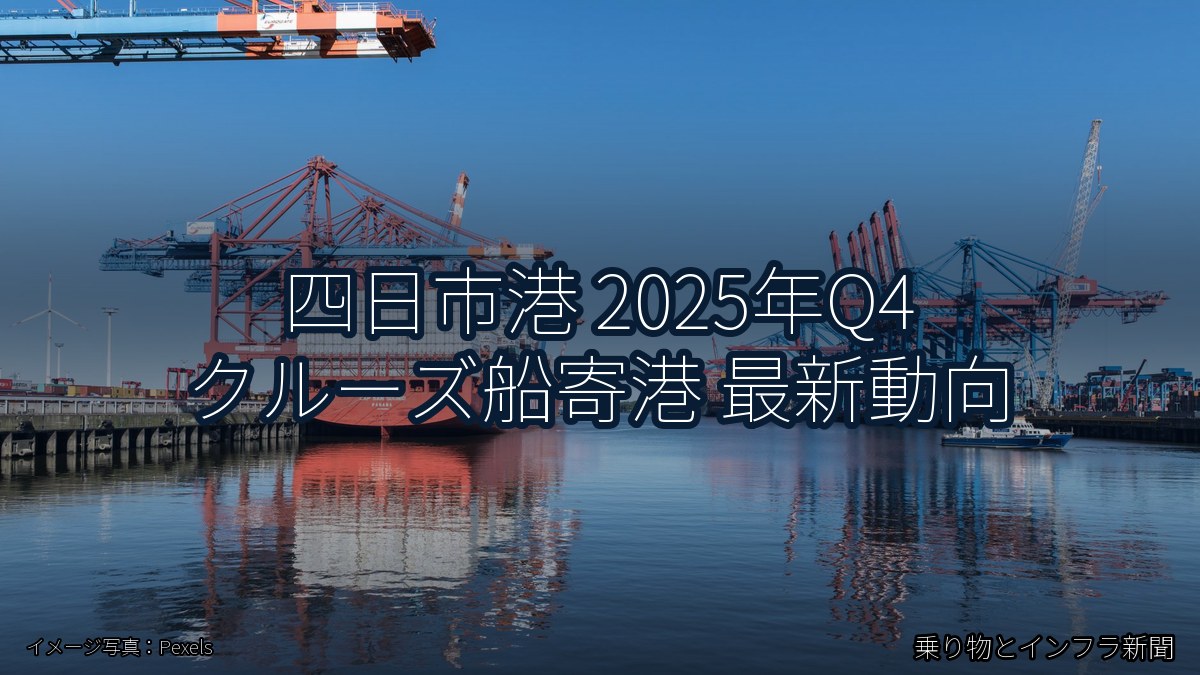 四日市港 2025年Q4 クルーズ船寄港 最新動向(乗り物とインフラ新聞)