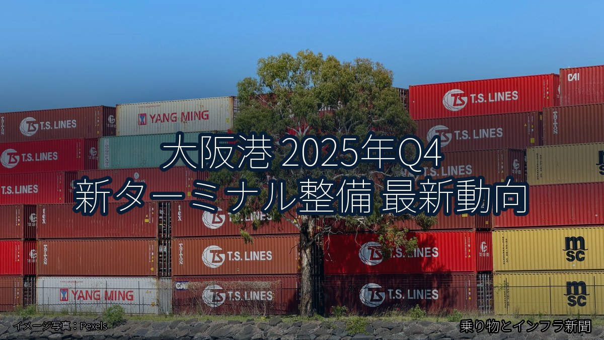 大阪港 2025年Q4 新ターミナル整備 最新動向(乗り物とインフラ新聞)