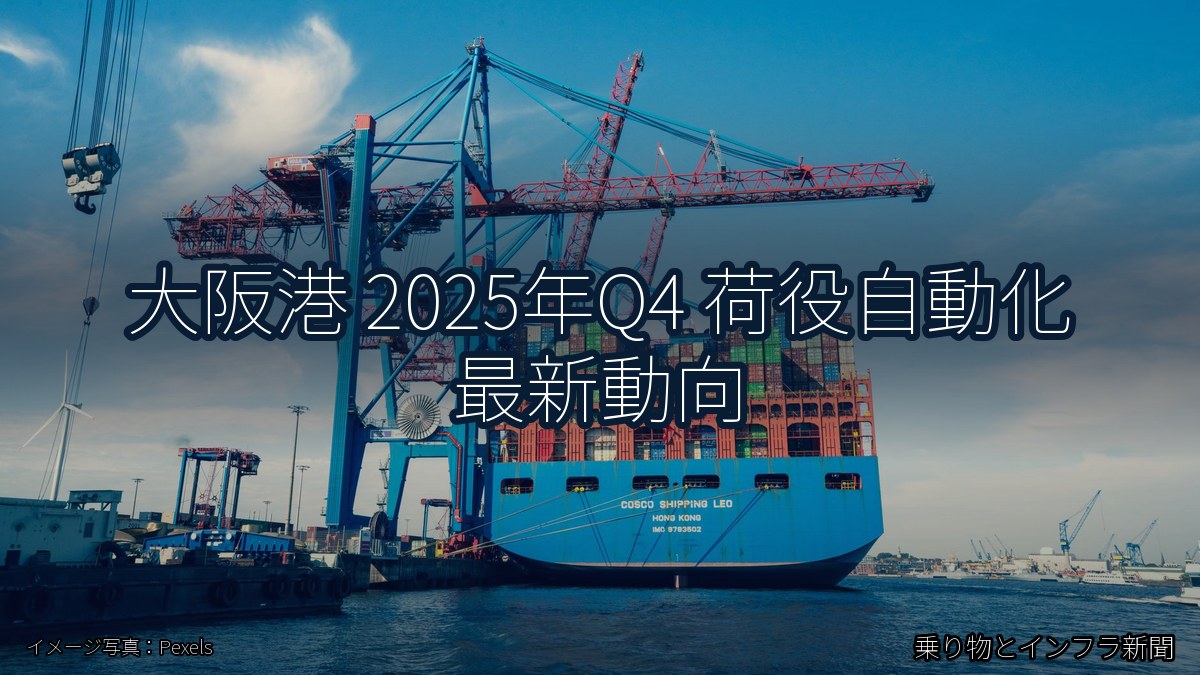 大阪港 2025年Q4 荷役自動化 最新動向（乗り物とインフラ新聞）