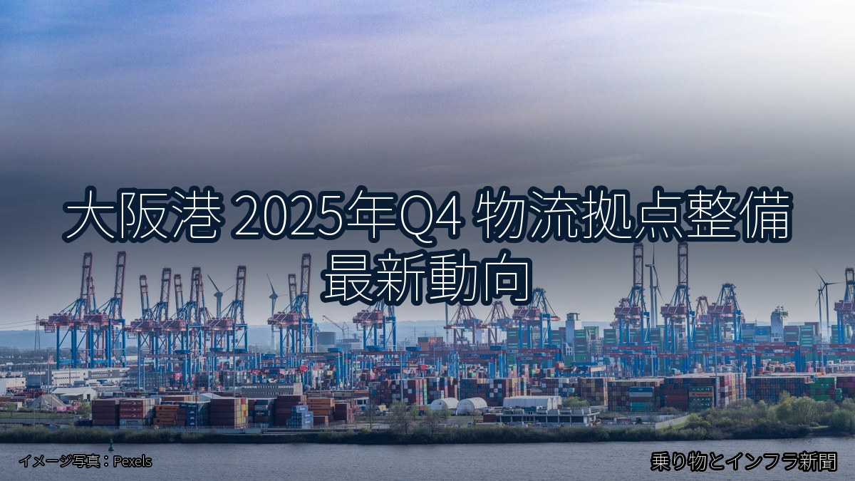 大阪港 2025年Q4 物流拠点整備 最新動向（乗り物とインフラ新聞）