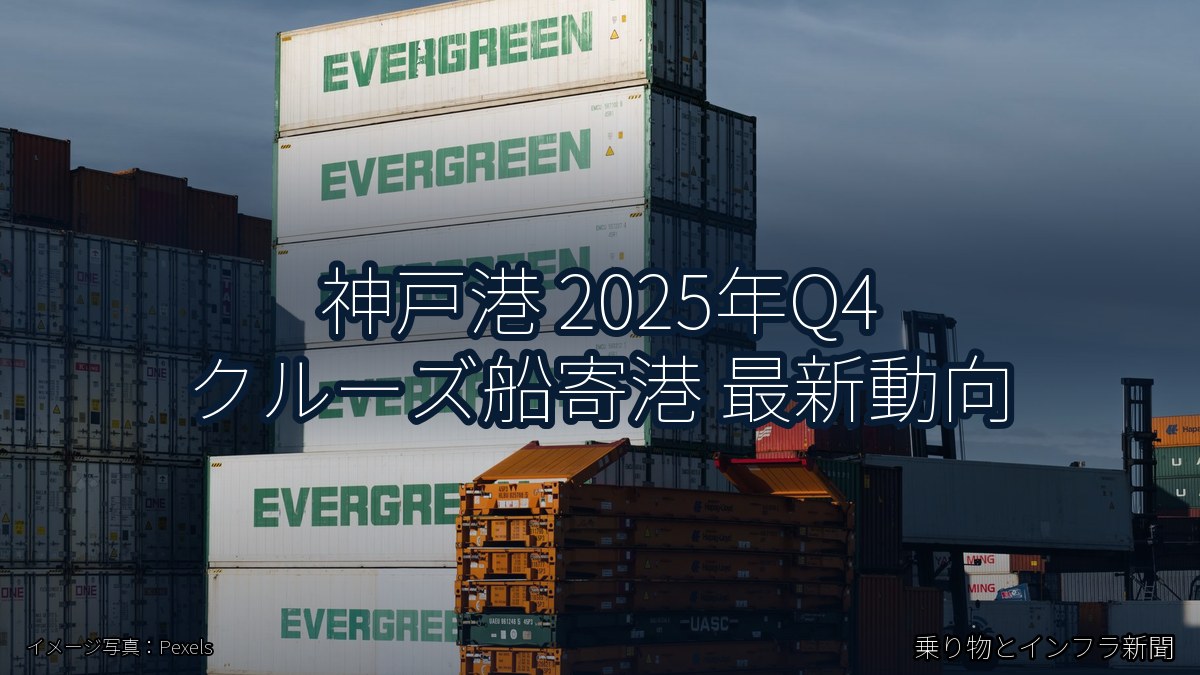 神戸港 2025年Q4 クルーズ船寄港 最新動向（乗り物とインフラ新聞）