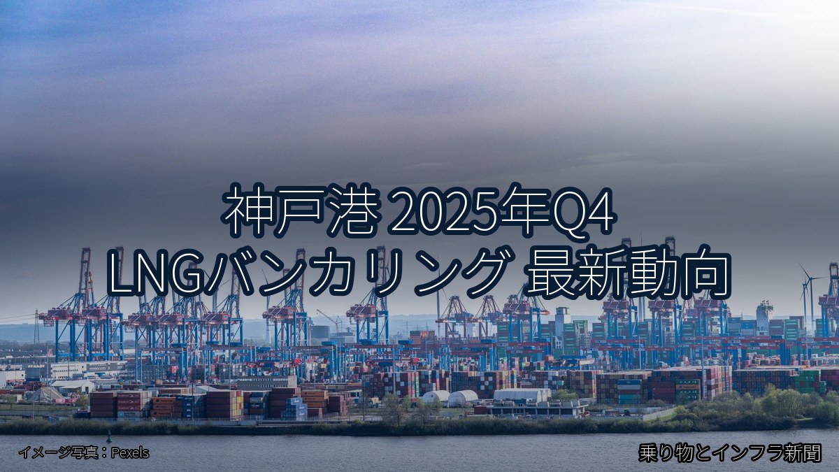 神戸港 2025年Q4 LNGバンカリング 最新動向（乗り物とインフラ新聞）
