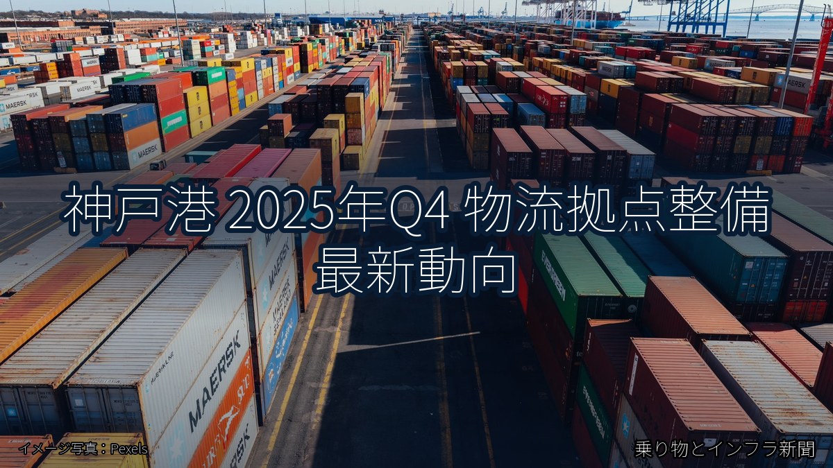 神戸港 2025年Q4 物流拠点整備 最新動向（乗り物とインフラ新聞）