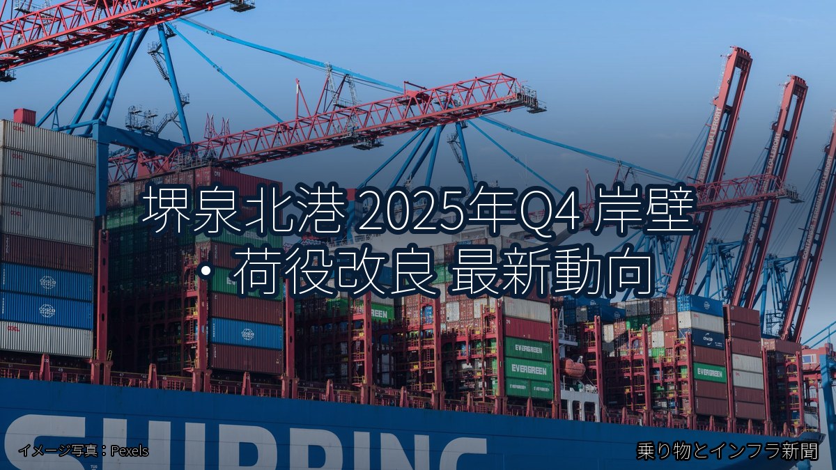 堺泉北港 2025年Q4 岸壁・荷役改良 最新動向（乗り物とインフラ新聞）