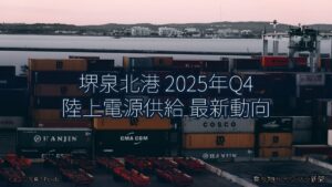 堺泉北港 2025年Q4 陸上電源供給 最新動向（乗り物とインフラ新聞）