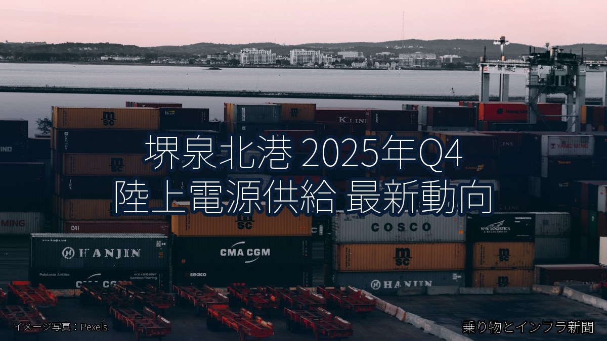 堺泉北港 2025年Q4 陸上電源供給 最新動向（乗り物とインフラ新聞）