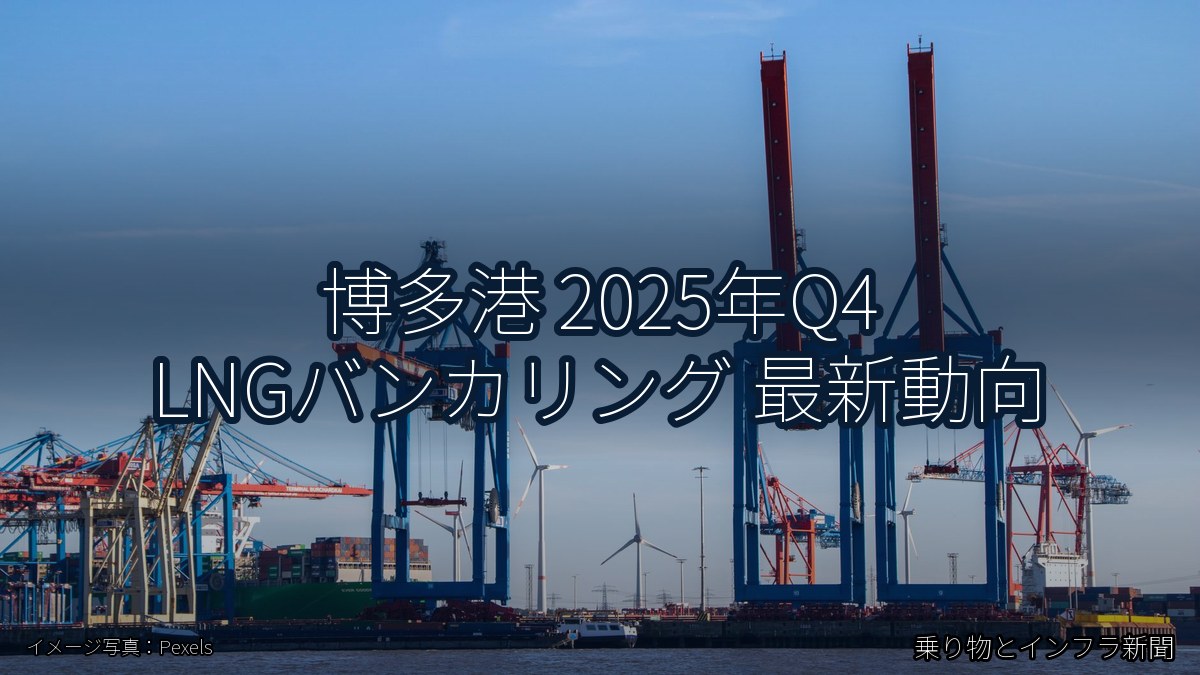 博多港 2025年Q4 LNGバンカリング 最新動向（乗り物とインフラ新聞）