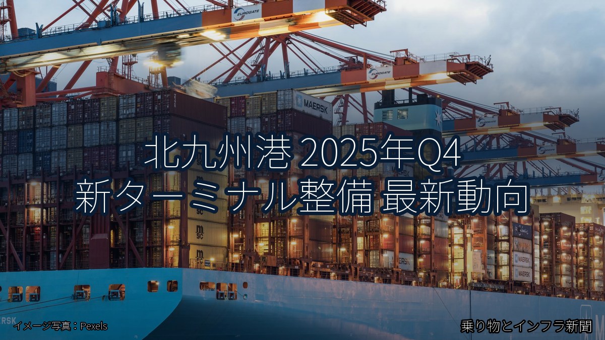 北九州港 2025年Q4 新ターミナル整備 最新動向（乗り物とインフラ新聞）