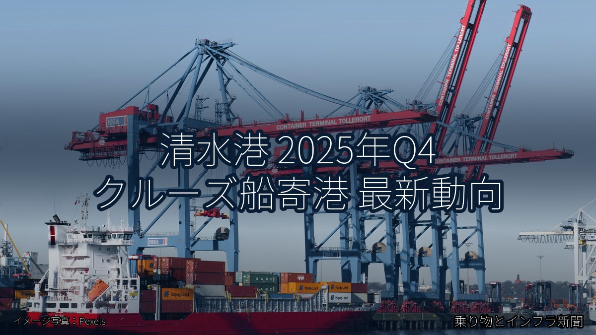 清水港 2025年Q4 クルーズ船寄港 最新動向（乗り物とインフラ新聞）