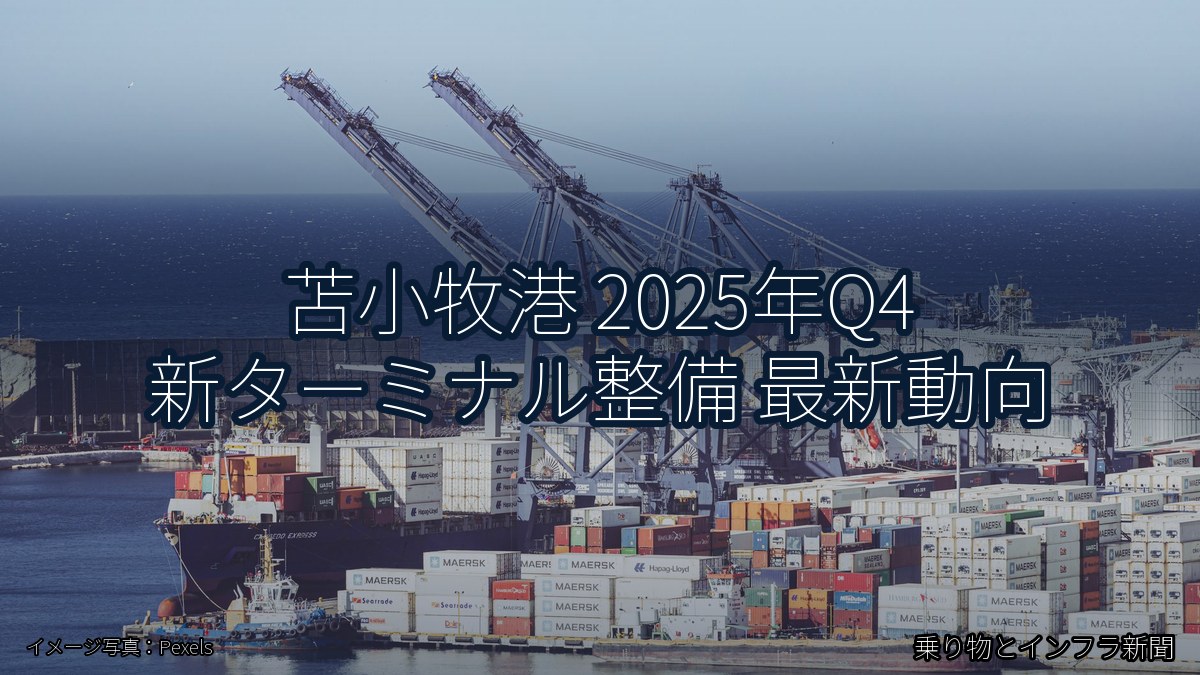 苫小牧港 2025年Q4 新ターミナル整備 最新動向（乗り物とインフラ新聞）