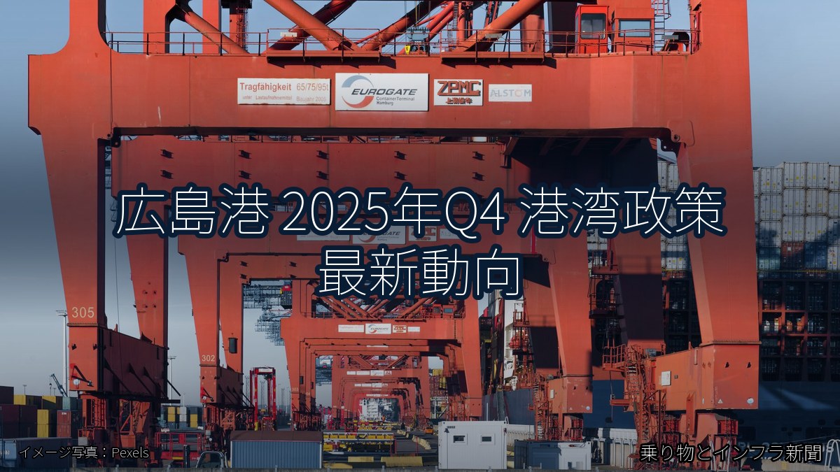 広島港 2025年Q4 港湾政策 最新動向(乗り物とインフラ新聞)
