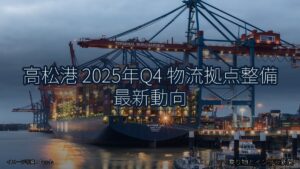 高松港 2025年Q4 物流拠点整備 最新動向（乗り物とインフラ新聞）