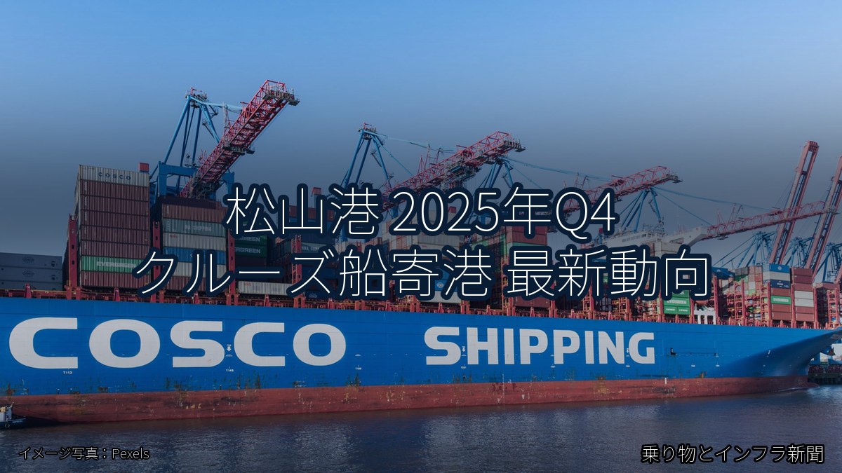 松山港 2025年Q4 クルーズ船寄港 最新動向(乗り物とインフラ新聞)