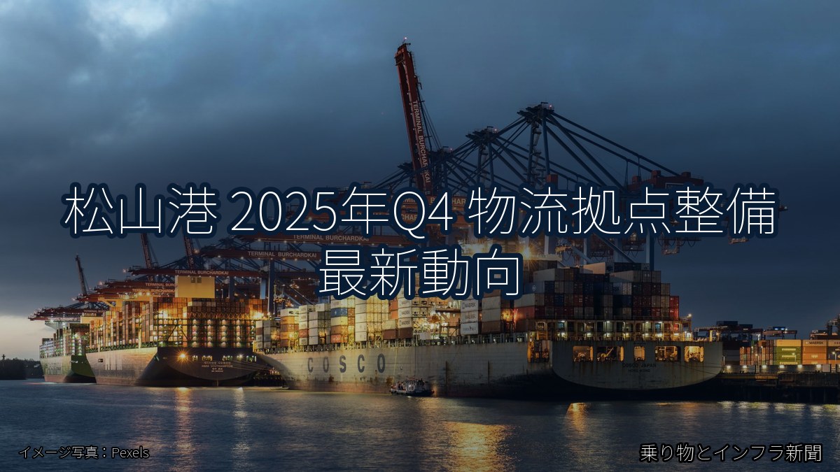 松山港 2025年Q4 物流拠点整備 最新動向（乗り物とインフラ新聞）