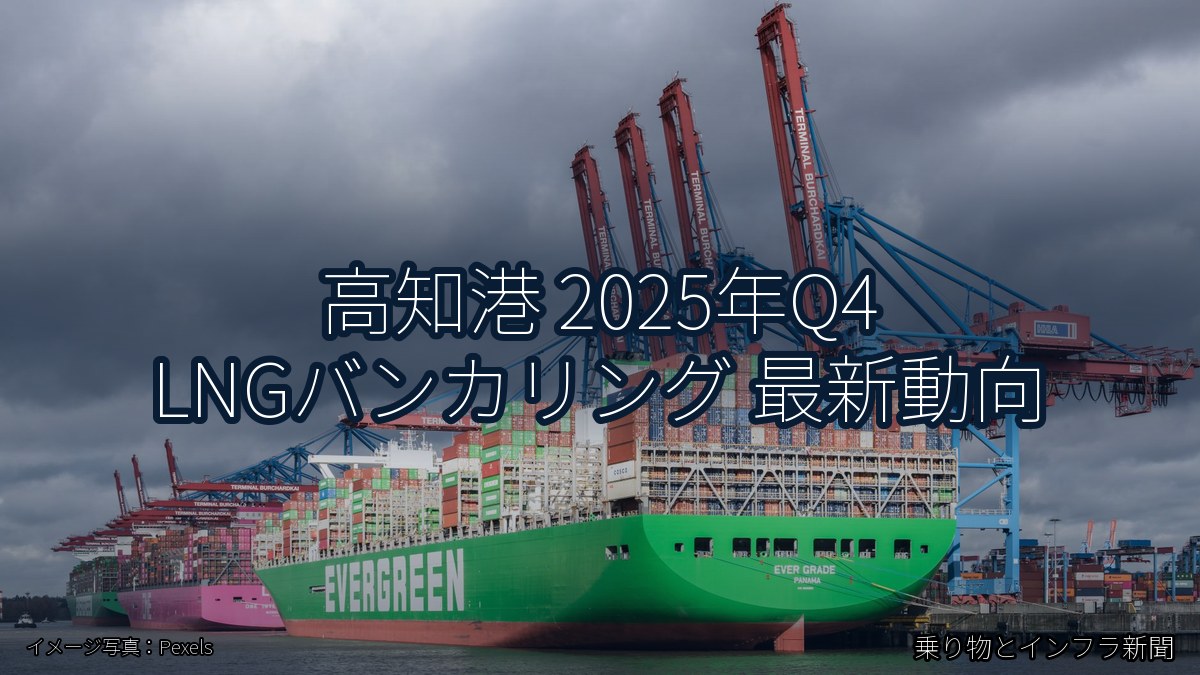 高知港 2025年Q4 LNGバンカリング 最新動向（乗り物とインフラ新聞）