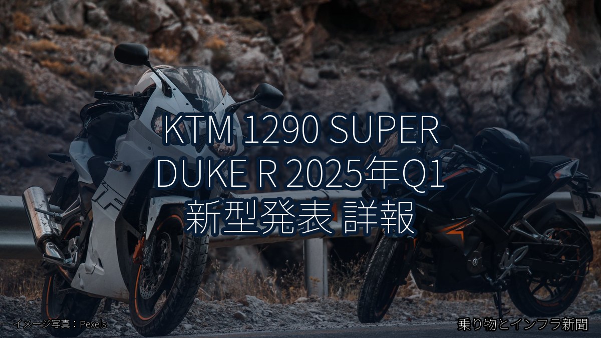KTM 1290 SUPER DUKE R 2025年Q1 新型発表 詳報（乗り物とインフラ新聞）