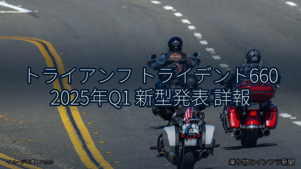 トライアンフ トライデント660 2025年Q1 新型発表 詳報（乗り物とインフラ新聞）