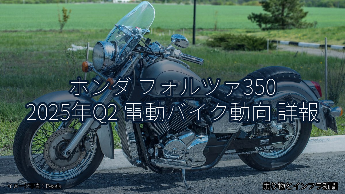 ホンダ フォルツァ350 2025年Q2 電動バイク動向 詳報（乗り物とインフラ新聞）