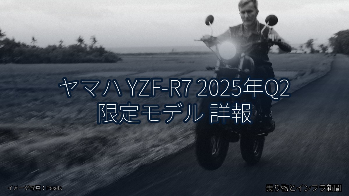 ヤマハ YZF-R7 2025年Q2 限定モデル 詳報(乗り物とインフラ新聞)