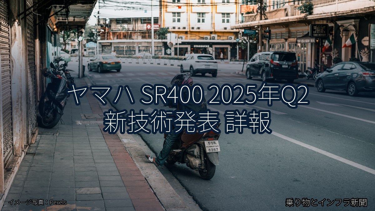 ヤマハ SR400 2025年Q2 新技術発表 詳報(乗り物とインフラ新聞)