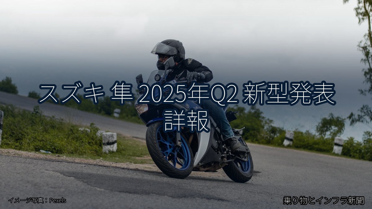 スズキ 隼 2025年Q2 新型発表 詳報（乗り物とインフラ新聞）
