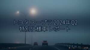 トヨタ スープラ 2024年Q2 特別仕様車 レポート（乗り物とインフラ新聞）