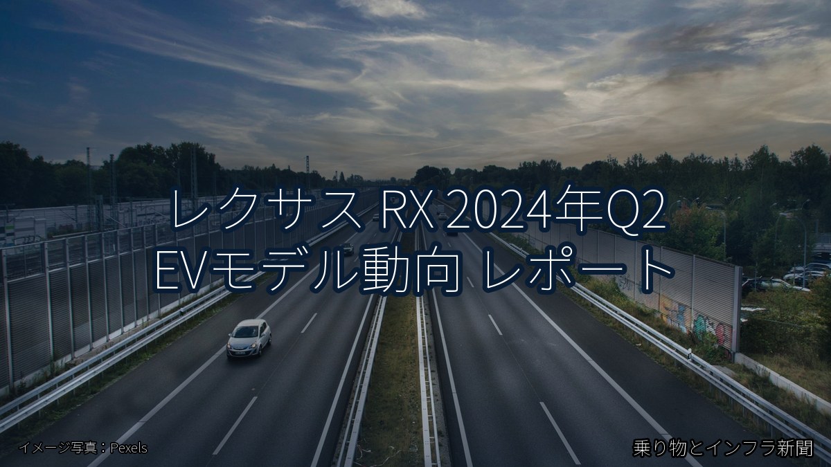 レクサス RX 2024年Q2 EVモデル動向 レポート(乗り物とインフラ新聞)