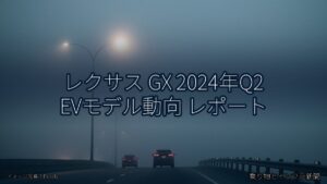 レクサス GX 2024年Q2 EVモデル動向 レポート（乗り物とインフラ新聞）