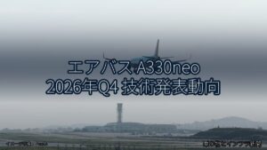 エアバス A330neo 2026年Q4 技術発表動向（乗り物とインフラ新聞）