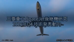 三菱重工 SpaceJet後継機研究 2026年Q4 技術発表動向（乗り物とインフラ新聞）