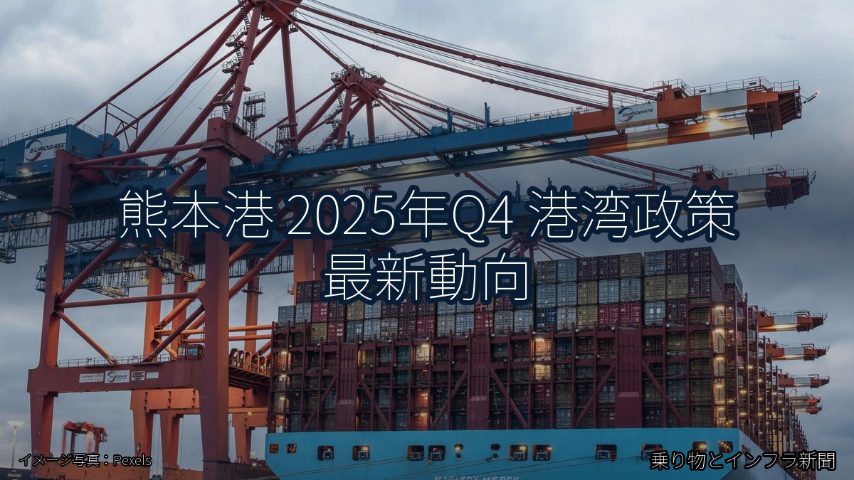 熊本港 2025年Q4 港湾政策 最新動向（乗り物とインフラ新聞）