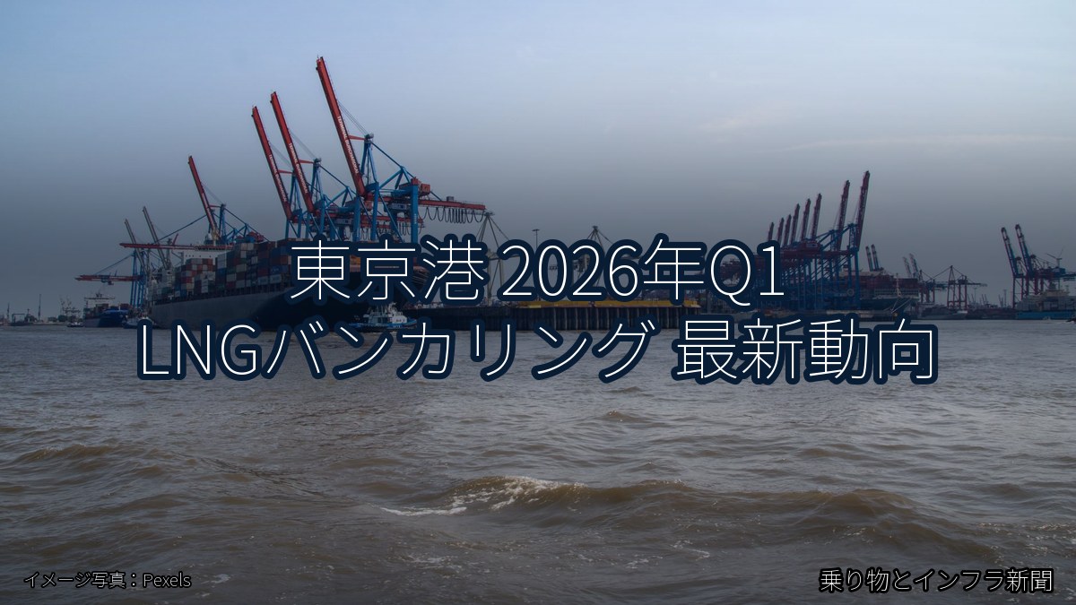 東京港 2026年Q1 LNGバンカリング 最新動向（乗り物とインフラ新聞）