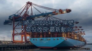 川崎港 2026年Q1 岸壁・荷役改良 最新動向（乗り物とインフラ新聞）