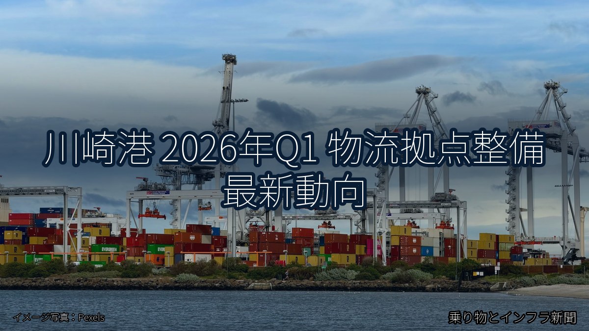 川崎港 2026年Q1 物流拠点整備 最新動向（乗り物とインフラ新聞）